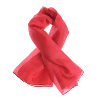 Esarfa matase rosu inchis