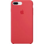 Husa de protectie Apple pentru iPhone 8 Plus / iPhone 7 Plus, Silicon, Red Raspberry