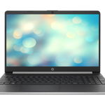 Laptop HP 15s-fq2021nq, Intel Core i3-1115G4 pana la 4.1GHz, 15.6" Full HD, 8GB, SSD 512GB, Intel UHD Graphics, Free Dos, argintiu