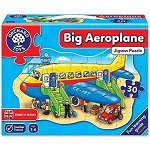 Puzzle Orchard Toys De Podea Avion Big Aeroplane,30 Piese, Orchard Toys
