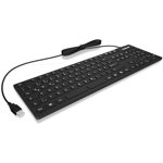 Tastatura KeySonic KSK-8030, 105 Taste, IP68, Negru, Keysonic