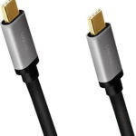 Cablu de Date / Incarcare pentru Smartphone USB 3.2 Type-C (T) la USB 3.2 Type-C (T) Suporta pana la 20V/5A 100W Dublu Ecranat 1.5M Negru, Logilink