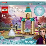 LEGO Disney - Curtea Castelului Annei 43198, 74 de piese, Lego