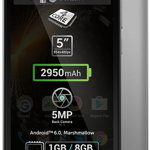 Smartphone Allview P6 Energy Mini, Quad Core, 8GB, 1GB RAM, Dual SIM, 4G, Grey