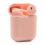 Casti Bluetooth V5.0 Airpods, Carcasa De Incarcare, Autonomie 4 Ore, Incarcare 70 Min, Utilizare Usoara, Design Ergonomic, Moderne, Culoare Roz, KlaussTech