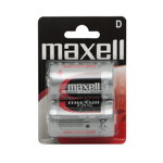 Baterie Zinc Mangan MAXELL R20 2 bucati 1.5V, Maxell
