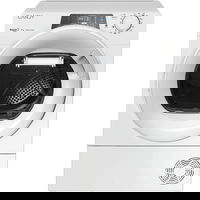 CANDY Uscator de rufe Candy Rapido RP EH9N2TE-S, Pompa de caldura, 9 kg, Clasa D, WiFi, Easy case, Senzor uscare, Antisifonare, Alb, CANDY