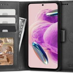 Husa Tech-Protect Wallet Wallet pentru Xiaomi Redmi Note 12S Negru, Tech-Protect