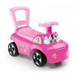 Masinuta Minnie Mouse 2 in 1 Ride-on Smoby, Roz, Smoby