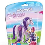 Printesa viola cu calut playmobil princess, Playmobil