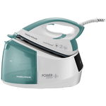 Statie de calcat MORPHY RICHARDS Power Steam Elite cu IntelliTemp 333300, 2600W, 190g/min, 1.5l, talpa ceramica, alb-verde