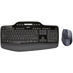 Kit tastatura + mouse Logitech MK710 Performance, Wireless, Negru