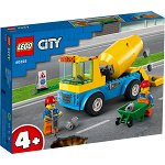 LEGO® City - Autobetoniera 60325, 85 piese