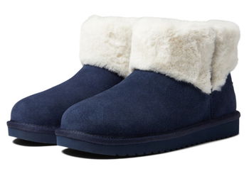 Incaltaminte Femei Koolaburra by UGG Aubrei Mini Insignia Blue, Koolaburra by UGG