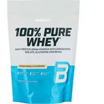 Pudra proteica 100% Pure Whey, 454g, Bourbon Vanilla, BioTech USA