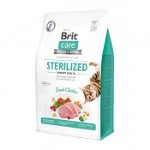 Brit Care Sterilized Urinary Health, Pui, hrană uscată fără cereale pisici sterilizate, sensibilități urinare, 2kg, Brit Care