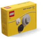 LEGO® LEGO Cuier de perete set design - alb, negru, gri (40161733), LEGO®