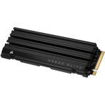 Solid-State Drive (SSD) Corsair MP600 ELITE 2TB, Gen4 PCIe x4 NVMe M.2 SSD with heatsink