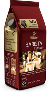 Cafea boabe, ambalaj resigilabil, 1kg, TCHIBO Barista Espresso