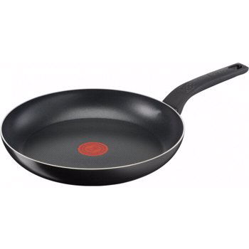 Tigaie TEFAL Simply Clean B5670653, 28cm, aluminiu, Thermo Signal, negru