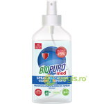 Spray Igienizant pentru Masca, Manusi si Suprafete Ecologic/Bio 250ml, BIOPURO