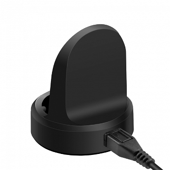 Dock incarcare wireless pentru Samsung Gear S3 / Gear Sport R600 Smartwach negru, krasscom