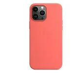 Husa spate si protectie cu Magsafe, Silicon Case pentru Iphone 13 Pro, Pink Pomelo, Oem