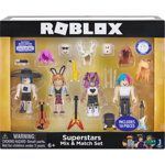 Set 4 figurine ROBLOX Celebrity Build a Billionaire Heiress Mix&Match 19860, 6 ani+, multicolor