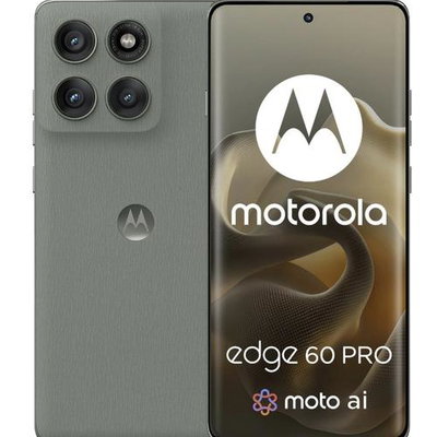 Telefon mobil Motorola Edge 60 Pro, Dual SIM, 512GB, 12GB RAM, 5G, Pantone Shadow