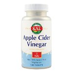 Apple Cider Vinegar (Otet de mere) 500mg 120 tablete ActivTab KAL, natural, Secom