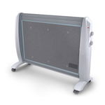 Convector electric radiant Delex DEL-R1-2000, 2 trepte, 2000 W, 800 x 235 x 520 mm, functie anti-inghet