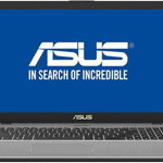 Notebook / Laptop ASUS 17.3'' VivoBook Pro 17 N705FN, FHD, Procesor Intel® Core™ i7-8565U (8M Cache, up to 4.60 GHz), 8GB DDR4, 1TB + 128GB SSD, GeForce MX150 2GB, Endless OS, Grey