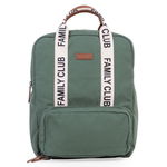 Rucsac de infasat Childhome Family Club Signature Verde, Childhome