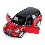 Rastar - Masinuta Minicooper Clubman , Metalica,  Scara 1:24, Rosu