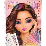 Carte de colorat Create Your Make-Up Top Model Depesche