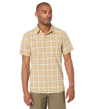 Imbracaminte Barbati The North Face Loghill Short Sleeve Shirt Antelope Tan Micro Bold Shadow Plaid, The North Face