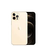 Telefon Mobil Apple iPhone 12 Pro Max, Super Retina XDR OLED 6.7inch, 128GB Flash, Camera Quad 12 + 12 + 12 MP + TOF 3D, Wi-Fi, 5G, iOS (Auriu), Apple