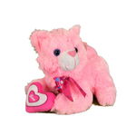 Jucarie din plus Pink Cat - cod 27690, 