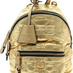Moschino Mini Teddy Bear Backpack In Gold Color Culoarea Gold