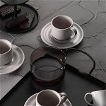 Set cești de cafea, Bej, 6x5x6 cm, Kütahya Porselen