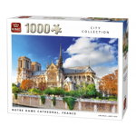 Puzzle 1000 piese Catedrala Notre Dame de Paris kg05660