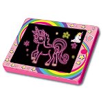 Tableta de desen luminoasa AM-AV Glow Pad Unicorn, AM-AV