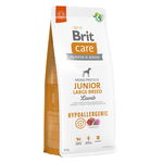 Brit Care Hypoallergenic Junior Large Breed, L-XL, Miel, hrană uscată monoproteică câini junior, sistem imunitar & alergii, 12kg, Brit Care