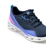 Pantofi sport SKECHERS bleumarin, GLIDE-STEP SWIFT, din material textil, Skechers