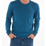 CORNELIANI Cc Collection Wool Blend Linus Polo Light Blue