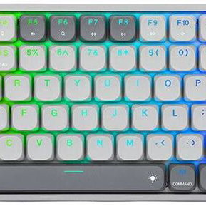 Tastatura Redragon Azure RGB LED USB Wireless/USB/Bluetooth Gri-Alb