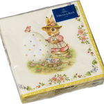 Set servetele hartie Villeroy & Boch Easter 2019 Cocktail Napkin Bunny Child 25x25cm