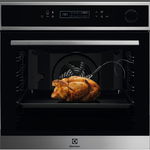 Electrolux LOC8H31X Cuptor incorporabil cu abur, 72L, Multifunctional, Display LCD, Termometru central, clasa energetica A+, Inox