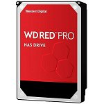 HDD Desktop WD Red Pro (3.5'', 10TB, 256MB, 7200 RPM, SATA 6 Gb/s), Western Digital