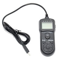 Telecomanda JJC TM-F2 cu temporizator replace RM-SPR1 pentru Sony A7R III A9 A6500 HX400 RX100III RX100M6, JJC